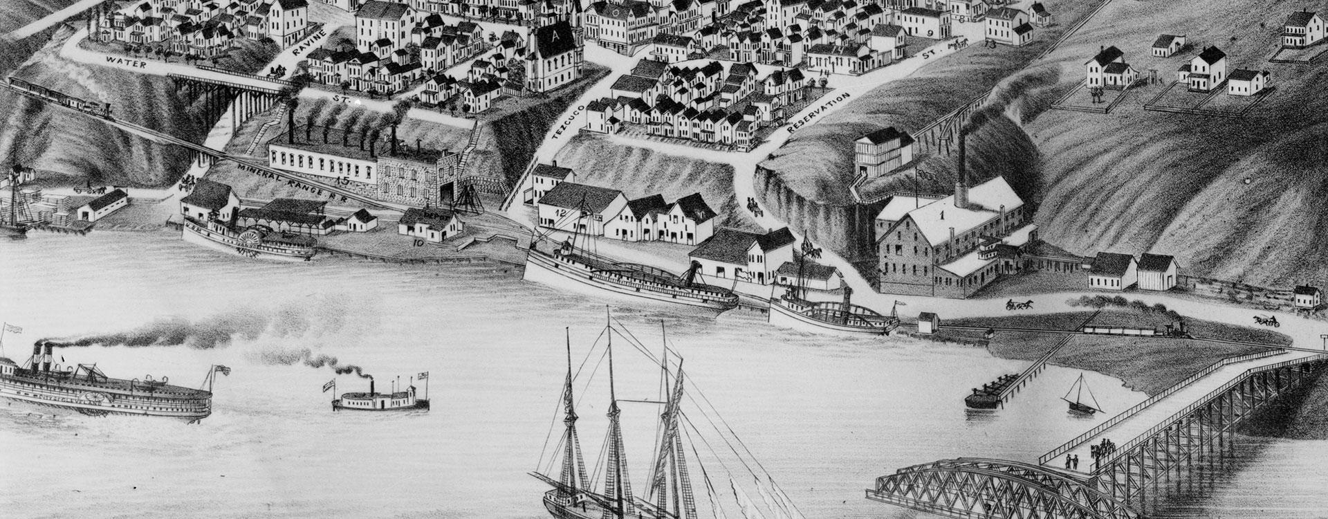 houghton mining history